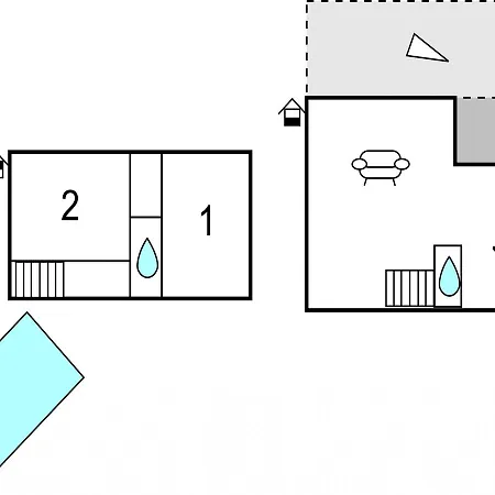 Two-bedroom Holiday In Vecchio Casa de Férias *